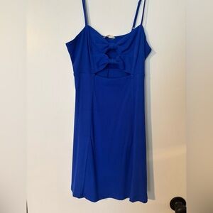 ILLA ILLA Strappy Royal Blue Mini Dress
